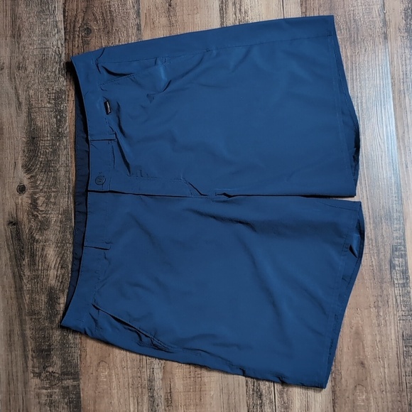 Patagonia Hydropeak Hybrid Walk Shorts • Size 40 • Tidepool Blue (Dark Teal) - Picture 3 of 9